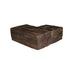 Lexington Hearth Hayloft Beam Mantel Corner - Maduro