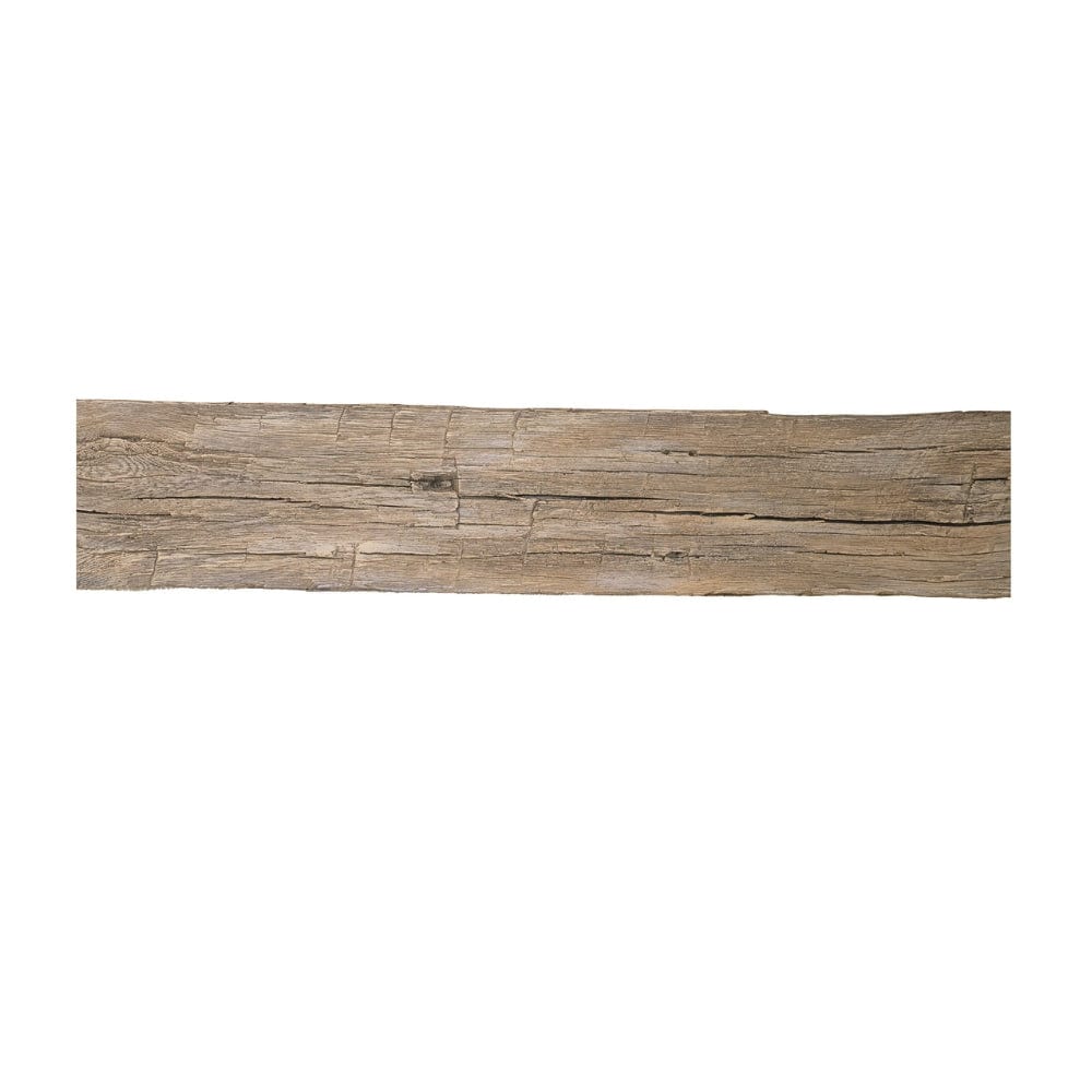 Close Up on Lexington Hearth Tobacco Barn Concrete Mantel - Pale Honey
