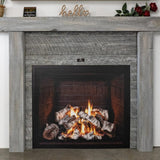 lexington hearth wall boards - weathered grey