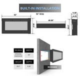 50" Wide - Installation Guide