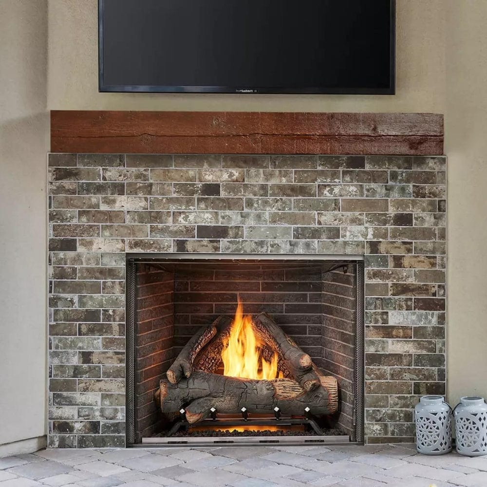 Rustic Gas Fireplaces