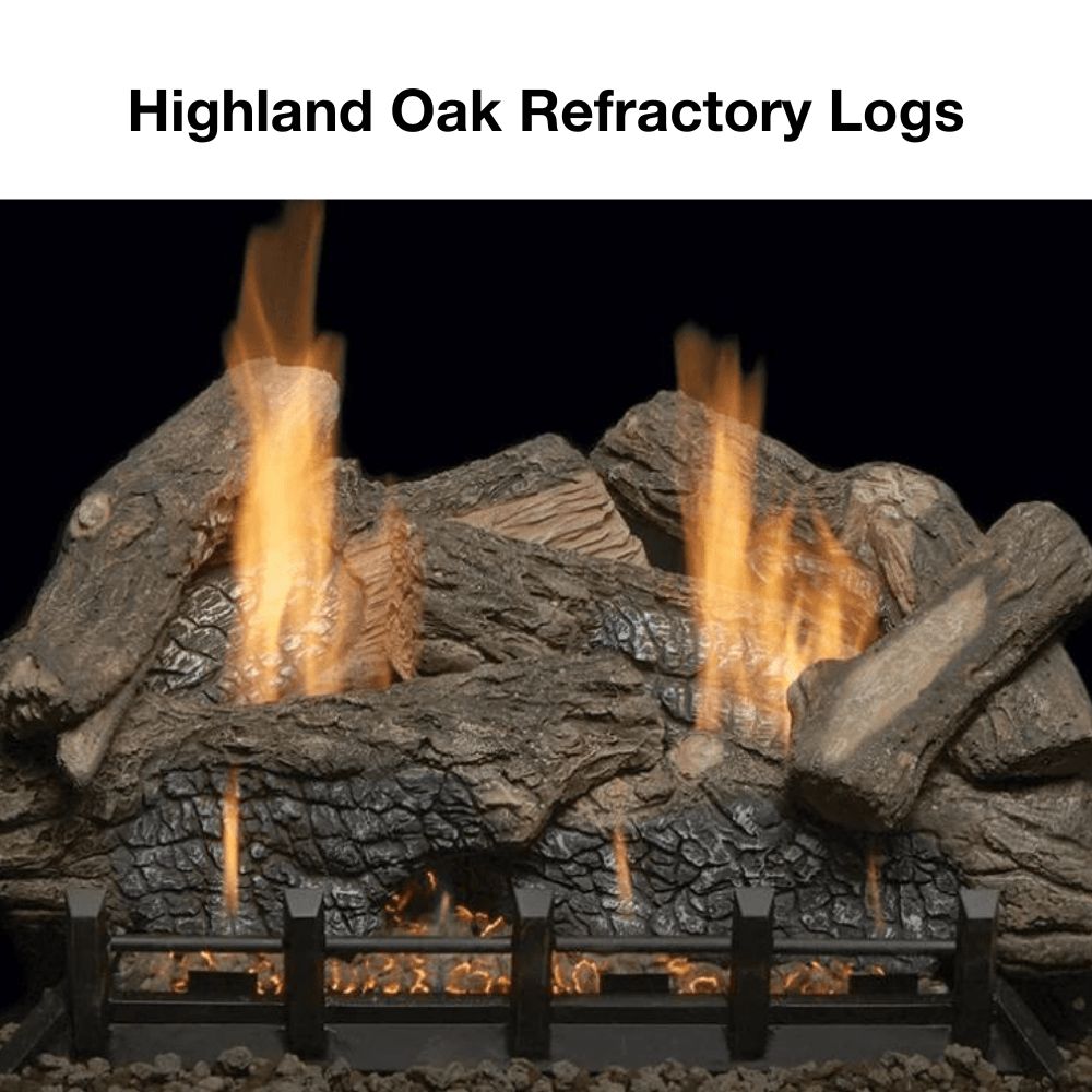 highland oak logs