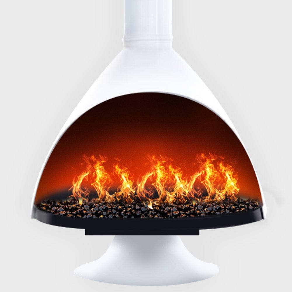 Malm Zircon 34Inch Conical Vapor Fireplace — Modern Blaze