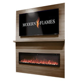 Modern Flames Allwood Main Wall - Weathered Walnut