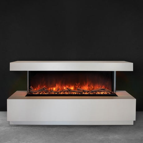 Modern Flames Landscape Pro Multi 3-Sided Smart Electric Fireplace with Cabinet