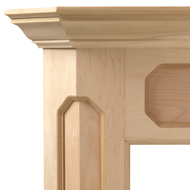 Monessen Barrington Wood Cabinet in Unfinished