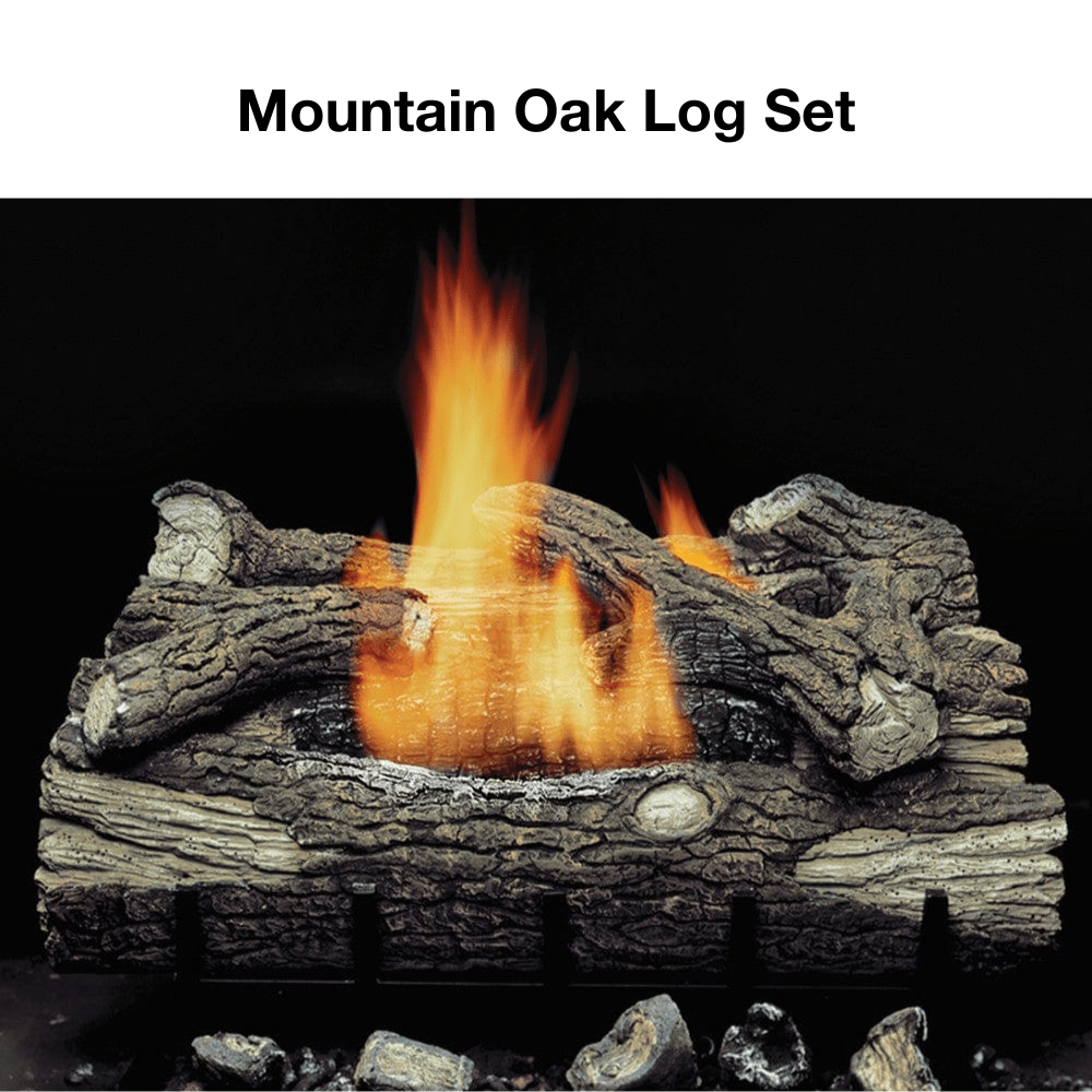 Mountain Oak Log Set