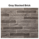 Gray Stacked Brick