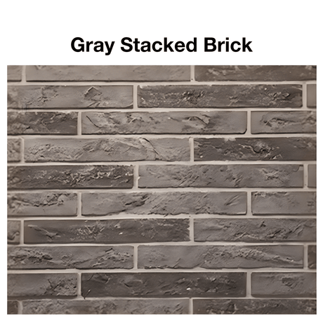 Gray Stacked Brick