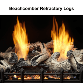 Beachcomber Refractory Log Set - side view