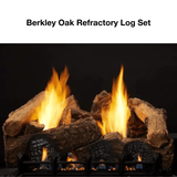 Optional Berkley Oak Refractory Log Set for 18-Inch Natural Blaze Gas Burner