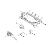 Monessen Natural Blaze 27-Inch See-Through Millivolt Burner diagram