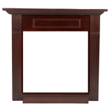 Monessen Wall Cabinet Surround with Built-In Hearth for Fireplaces
