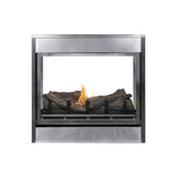 Montigo Divine 38-Inch Ventless See-Through Outdoor Gas Fireplace
