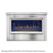 Montigo Mahana PL42VO Outdoor Fireplace with stainless steel enclosure