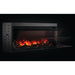 napoleon astound electric fireplace unique flip down glass