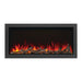 napoleon astound 50" electric fireplace with driftwood logs