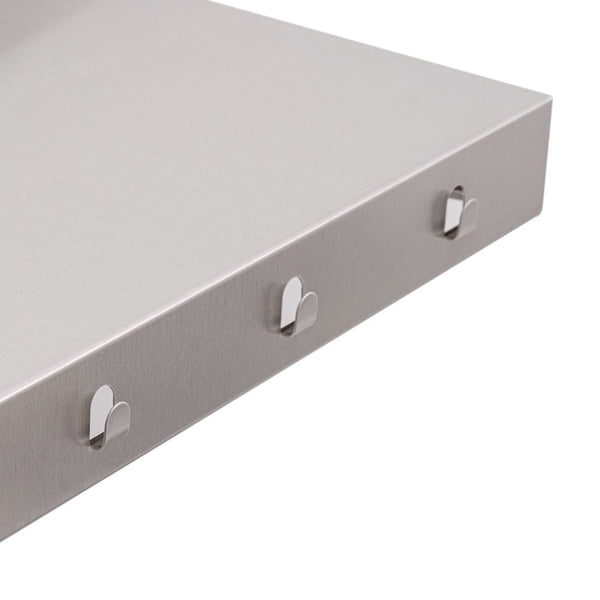 Hooks for Grill Utensils on Side Shelves