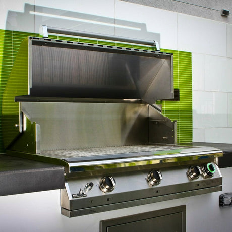 Side view of Performance Grilling Systems S36T pacifica Gas Grill