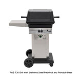Performance Grilling Systems T30 Gas Grill with Stainless Steel Pedestal & Portable Base