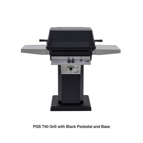 Performance Grilling Systems T40 Gas Grill with Black Pedestal and Base