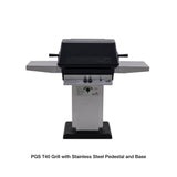 Performance Grilling Systems T40 Gas Grill with Stainless Steel Pedestal and Base