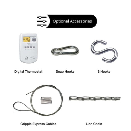 phantomSchwank natural. gas patio heater optional accessories