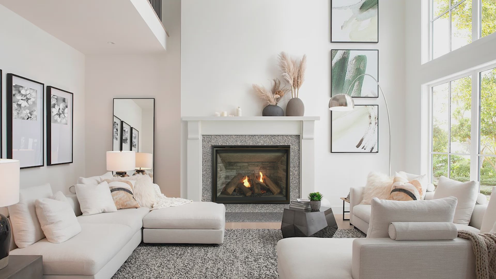 Majestic Meridian Series Vented Gas Fireplace - Video