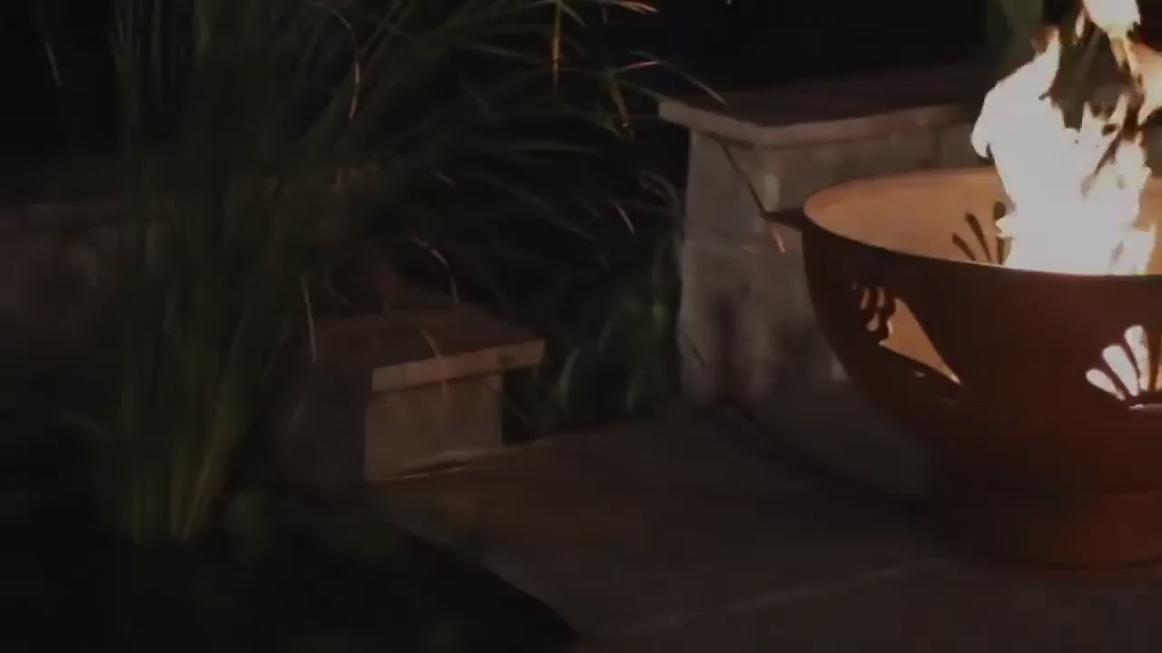 Fire Pit Art Beachcomber Handcrafted Fire Pit