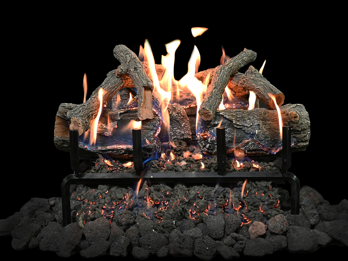 Grand Canyon GlowFire Log technology and the Lava Burner Series