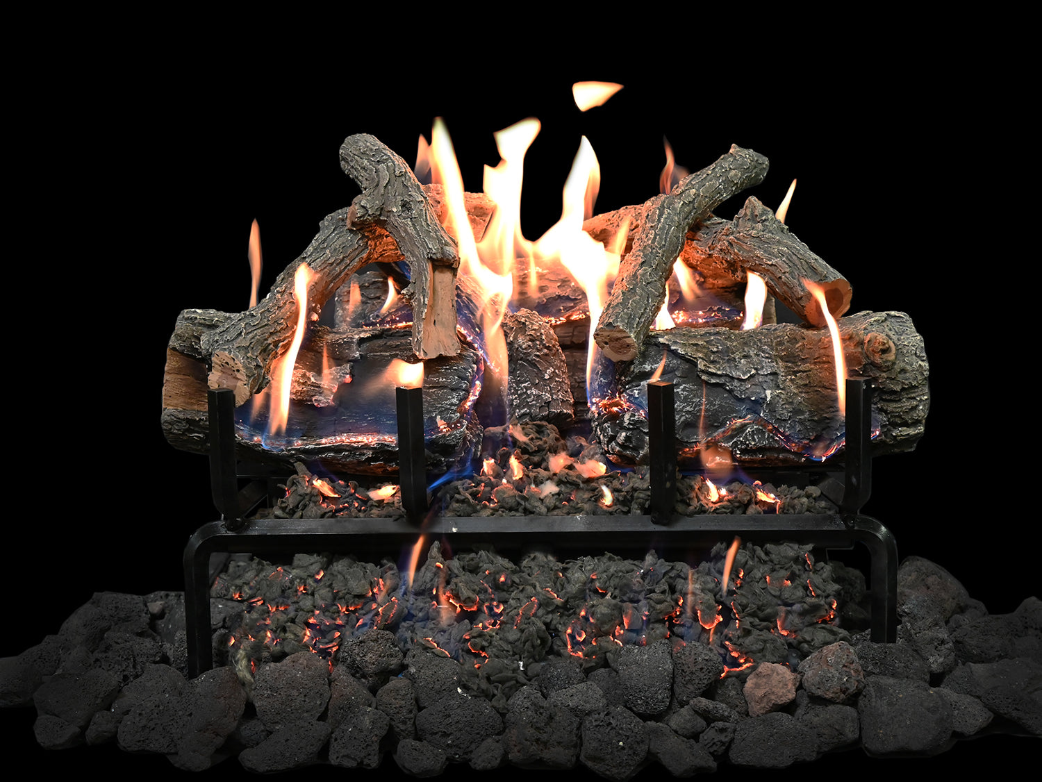 Grand Canyon GlowFire Log technology and the Lava Burner Series