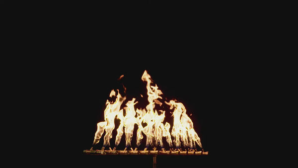 Warming Trends- Tree-Style CROSSFIRE Gas Burner