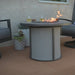 Grey Stonefire Round Gas Fire Pit Table Video
