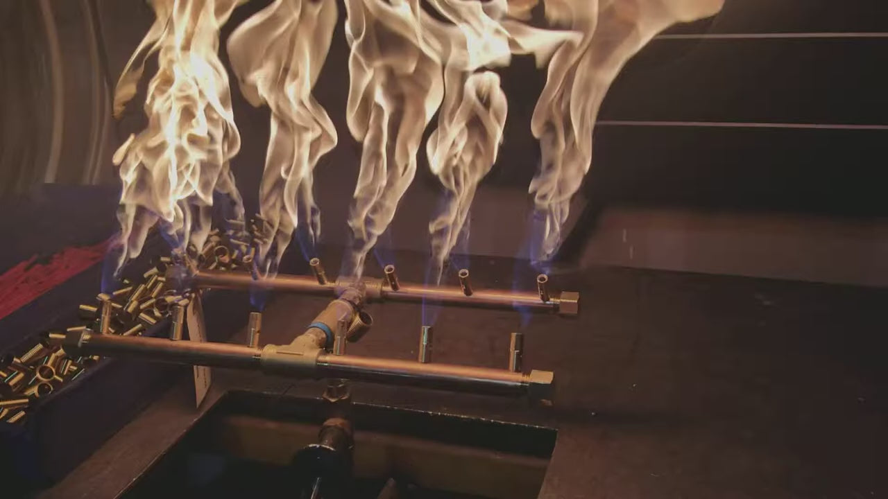 Warming Trends- CFBH120 H-Style CROSSFIRE™ Brass Burner