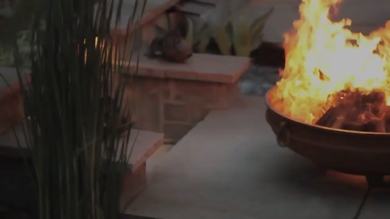 Fire Pit Art Emperor Handcrafted Steel Fire Pit