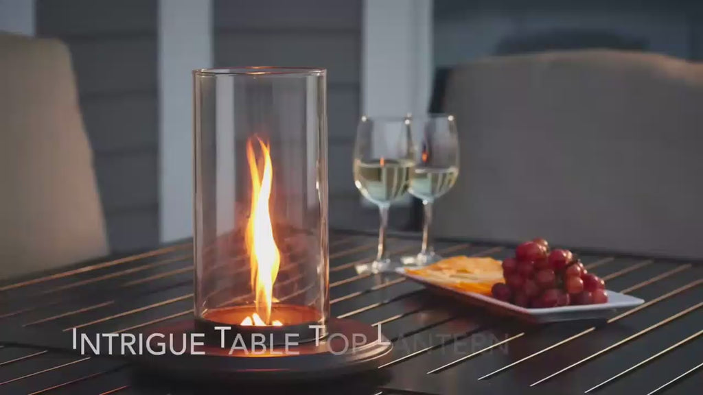 The Outdoor GreatRoom Company Intrigue Tabletop Lantern Video