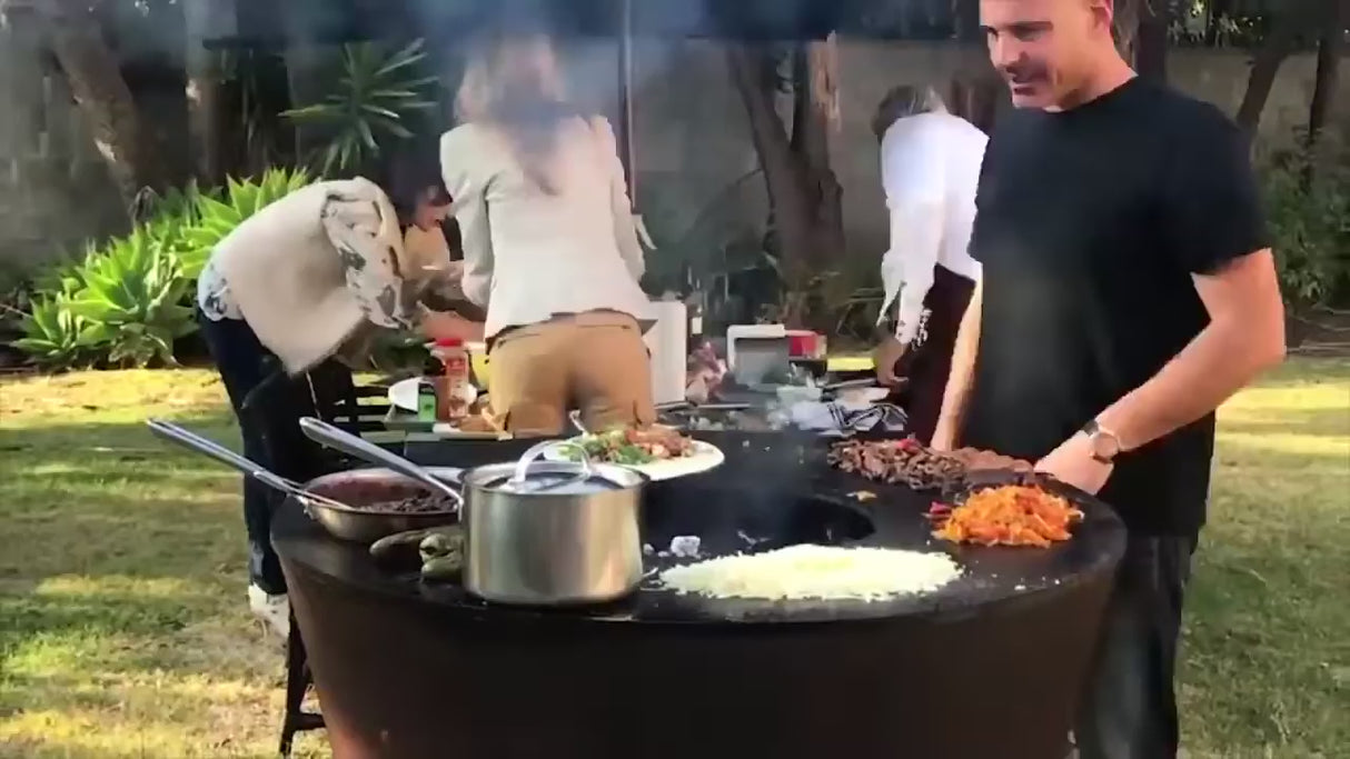 Arteflame- Corten Steel Fire Pit & Grill