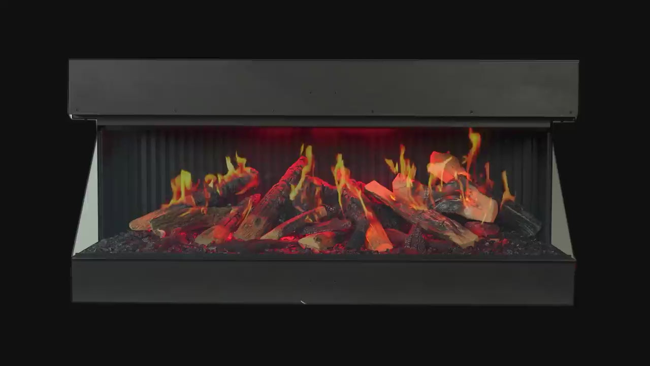 Introducing the new MultiView Holo by Amantii Electric Fireplace Video
