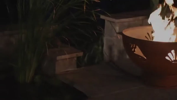 Fire Pit Art Beachcomber Handcrafted Fire Pit