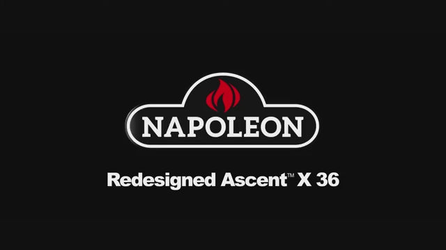 Napoleon Ascent X 36 Gas Fireplace Video