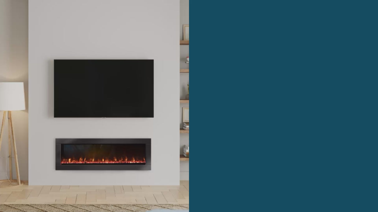 Ambe Linear Fireplace Video