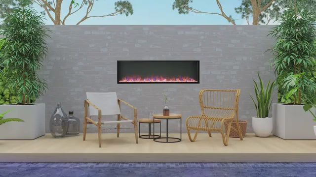 Simplifire Forum Outdoor Electric Fireplace