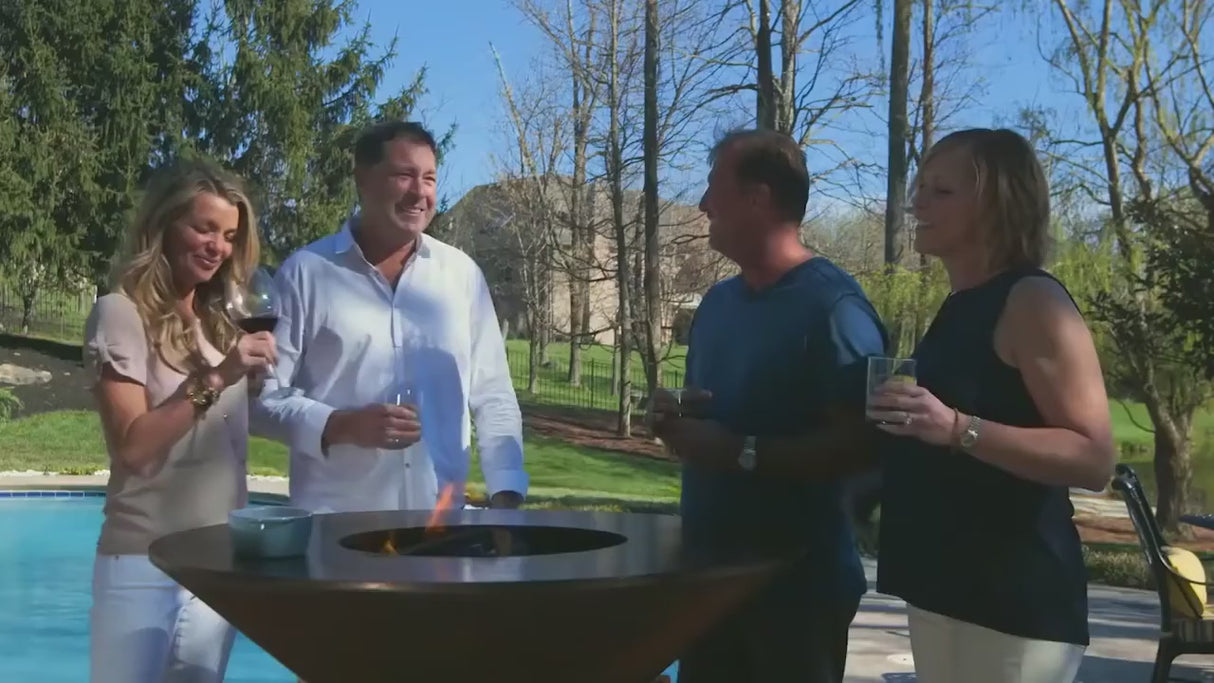 Grilling your entire meal on an Arteflame Grill