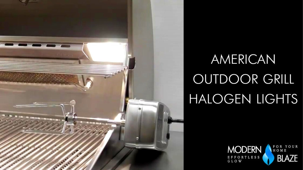 American Outdoor Grill Light Video