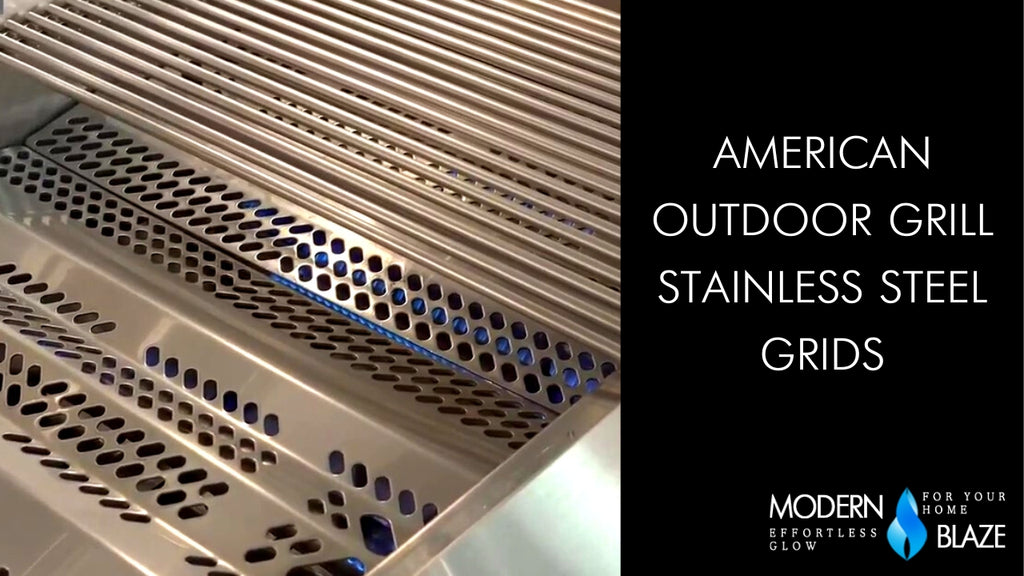 American Outdoor Grill Burners, Flavorizers, and Grids Video