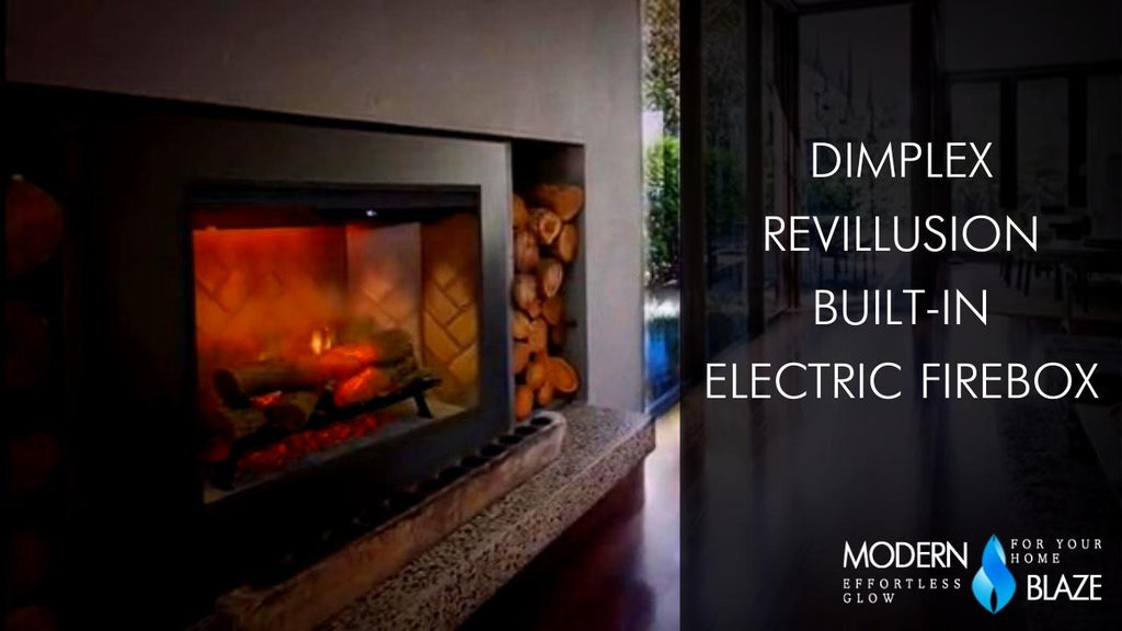 Dimplex Revillution Built-in Electric Fireplace Features VIdeo