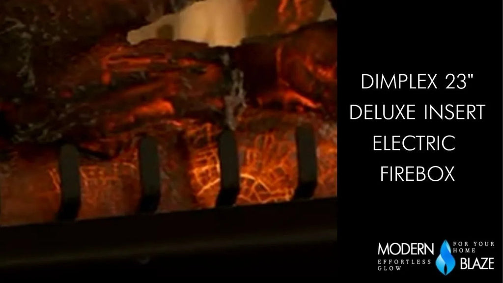 Dimplex 23-Inch Deluxe Insert Electric Firebox Video