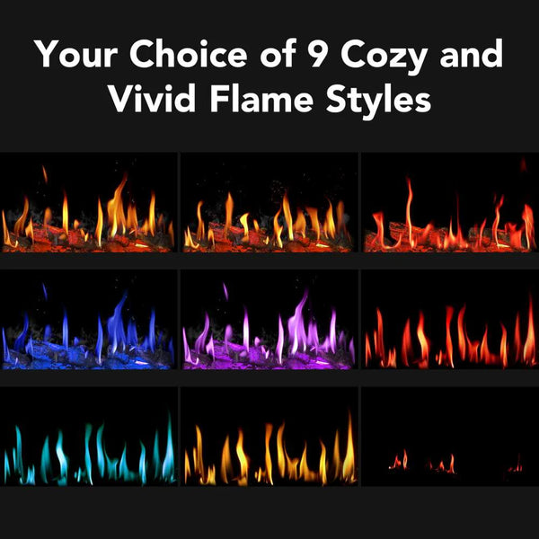 Dynasty Tempo Electric Fireplace Flame Video