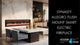 Dynasty Allegro Electric Fireplace Video of Flame