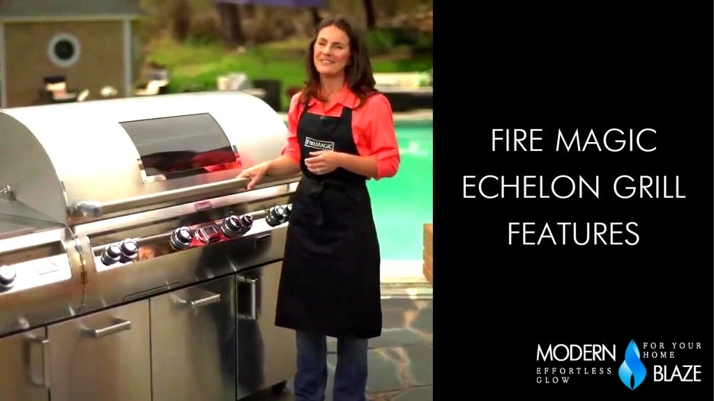 fire magic echelon grill features